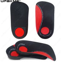 UPAKME 3/4 Orthopedic Shoes Soles Heel Pain Plantar Fasciitis Men Woman Severe Flat Feet Insole Orthotic Arch Support Insert Pad Shoes Accessories