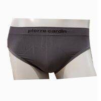 Pierre Cardin PC-327 กางเกงในSeamless 1ตัว microfiber 93% elastane 7% สี เทา