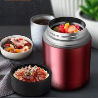 Large Capacity 800ML/1000ML/1200ML Thermos Lunch Box Portable Stainless Steel Food Soup Containers Vacuum Flasks Thermocup