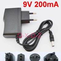 100%-ของแท้1ชิ้น9V 300mA 200mA 400mA 600mA 700mA 800mA แปลงไฟ AC 100V-240V DC 5.5มม. X 2.1มม. EU UK AU