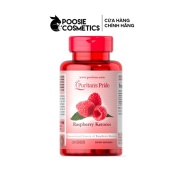 Viên Uống Hỗ Trợ Giảm Cân Puritan s Pride Raspberry Ketones 100mg 120 viên