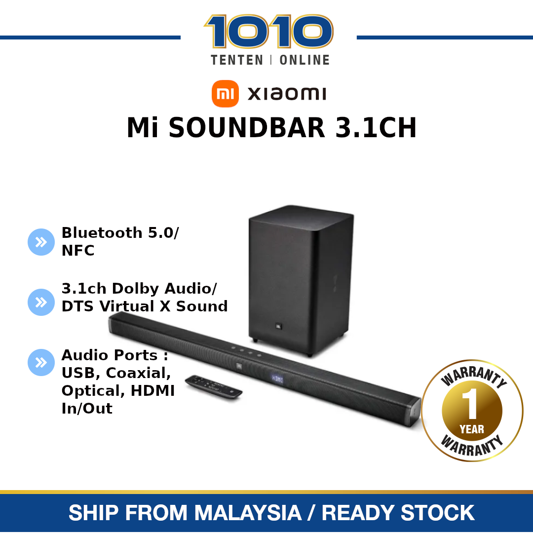 Xiaomi Soundbar 3.1 Ch Купить