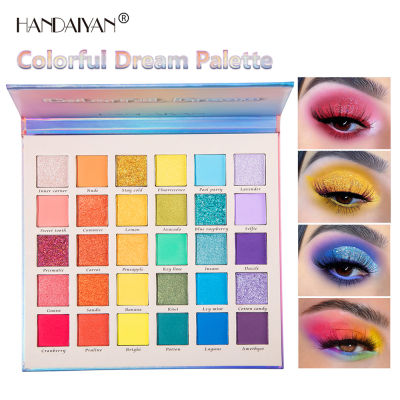 BeautyIU 30สีสไตล์อุปกรณ์แต่งหน้าพาเลตต์อายแชโดว์ Matte Pearlescent อายแชโดว์ Dream Rainbow Eyeshadow Palette (คลังสินค้าพร้อม)