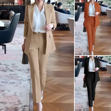 Blazer Pants Set Women Fashion  Best Price in Singapore  Aug 2023   Lazadasg
