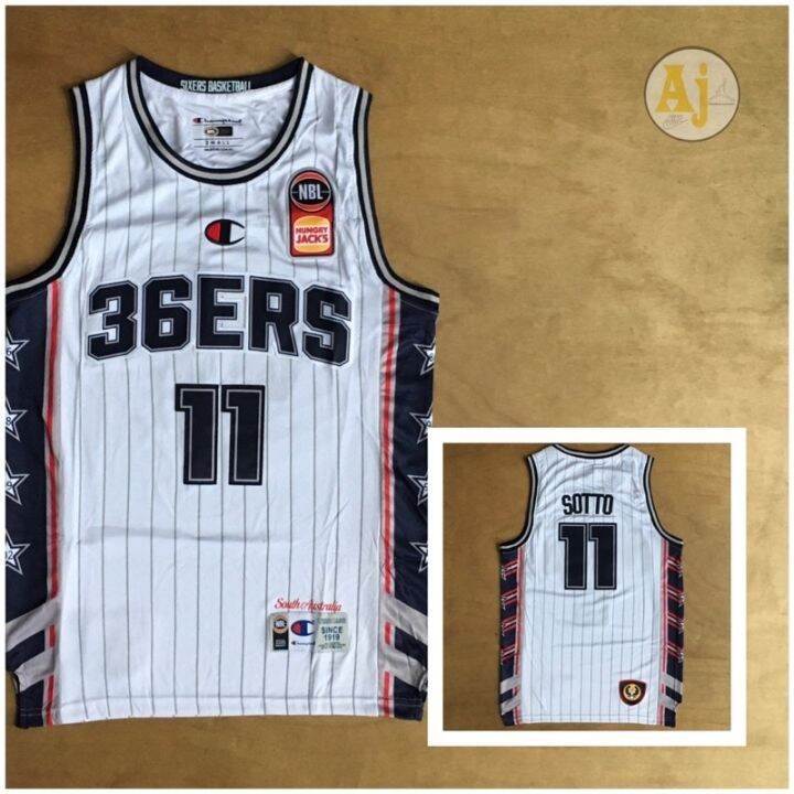 Aliken Sportswear Main Page - Kai Sotto, NBL Adelaide 36ers Swingman Jersey  Order now! ₱599.00 Sizes: XS to 2XL 'VNeck