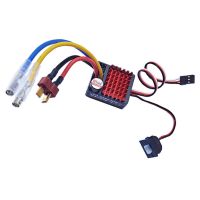 Brushed ESC Speed Controller 60A Waterproof Replacement for 1/10 RC Crawler Axial SCX10 TRX4 D90