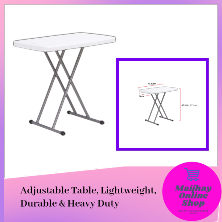 Endura Tulip Adjustable Table Office Table, Dining table, small table 2