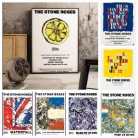 ✖✼ The STONE ROSES - โปสเตอร์อัลบั้ม สไตล์ - ผ้าใบ พิมพ์ลาย