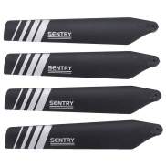4Pcs C127 Main Blade for Stealth Hawk Pro C127 Sentry RC Helicopter