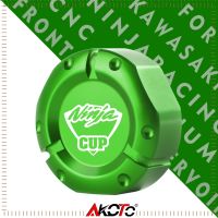 ✈☃สำหรับ KAWASAKI NINJA H2 SX SE H2R 1000SX ZX-14R ZZR1400 ZX-6R ZX-10R Ninja400 Ninja650ฝาหลังอ่างเก็บน้ำอุปกรณ์เสริมฝาครอบ