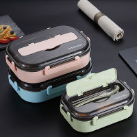 Portable 304 Stainless Steel Lunch Box New Hot Japanese Style Compartment Bento Case Kitchen Leakproof Food Storage Container