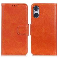 Hzsunsky เนปป้าผิวสัมผัสหน้ังกลับมือถือเคสสำหรับ Sony Xperia 5 V