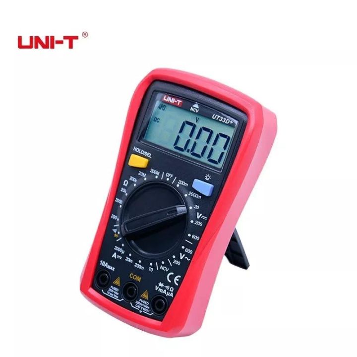 uni-t-รุ่นut33d-ut33d-มิเตอร์วัดไฟ-มัลติมิเตอร์ดิจิตอล-มีระบบ-ncv-วัดคลื่นสัญญาณไฟฟ้า