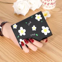 【CW】✹✎  Wallet Fashion Card Holder Coin Purses Female Wallets Small Money New Clutch Printed Buckle Purse