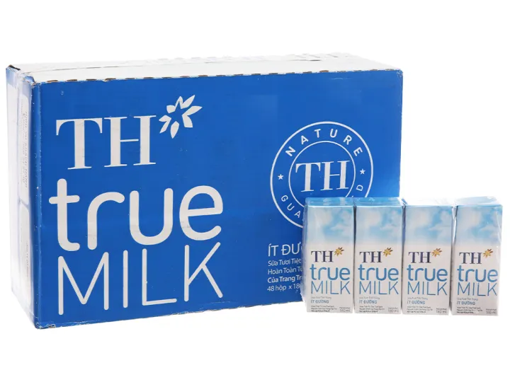 [Siêu thị WinMart] – Thùng 48 hộp sữa tươi tiệt trùng ít đường TH True Milk 180ml – th true milk ,SKU : 1082226754_VNAMZ-3743316595 >>>🇻🇳 Top1Vietnam 🛒>>> lazada.vn 🇻🇳🇻🇳🇻🇳🛒🛍🛒