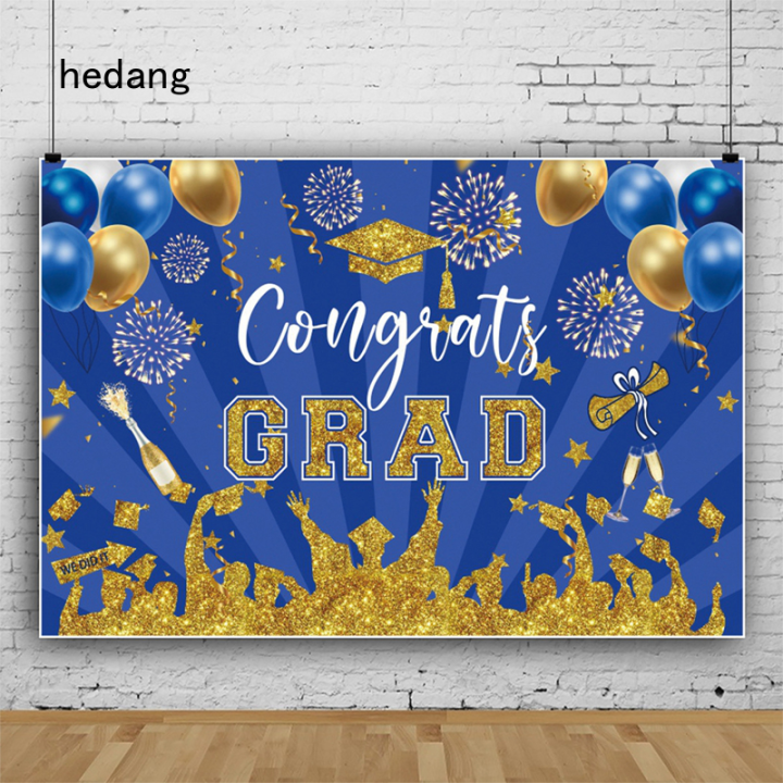 Congratulations Graduates Banner Graduation Decorations Banner ...