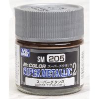 Mr.Hobby Mr.Color  Super Matallic 2 SM205 Super Titanium 2 4973028737400