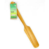 ไม้พายทำอาหาร ไม้สัก อุปกรณ์เบเกอรี่ ยี่ห้อ ดาร์โปรดักส์ Teak Wood Cooking Paddle ( ขนาด 14.5 x 2 นิ้ว ) / 1 ชิ้น