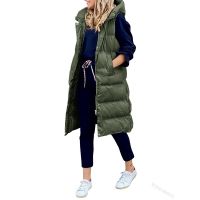 ✓✹☇ 2022 New Womens Cotton Coat And Hooded Sleeveless Loose Snowwear