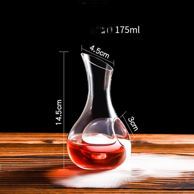 Japanese Iced Wine Bottle Household Wine Glass Sake Bottle White Wine Dispenser Glass Creative Personality Red Wine Decanter
