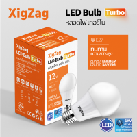 ร้าน CIWOLF.NET -【รับประกัน 2ปี】หลอดไฟแบรนด์ XIGZAG LED BulbTurbo หลอดไฟLED 12W ขั้วE27 ใช้ไฟฟ้า220V Super Bright Daylight แสงขาว BulbSlim