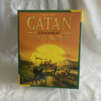 เกมกระดานการ์ดโต๊ะเกม Catan City Knight Edition เมืองและอัศวินรุ่นขยาย