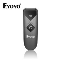 Eyoyo Bluetooth Barcode Scanner,  Mini Portable Barcode Reader with USB Wired/Bluetooth/ 2.4G Wireless Connection 1D 2D QR PDF417 Data Matrix Image Scanner for iPad, iPhone, Android, Tablets  PC