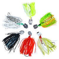 12g 15g 20g Chatterbait Blade Bait with Rubber Skirt buzzbait Fishing Lures Tackle