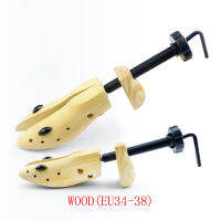 ZGZJYWM Unisex 1Pair Shoe Stretcher Wooden Shoes Tree Shaper Rack Wood Adjustable Flats Pumps Boots Expander Trees