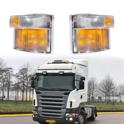 2Pcs TRUCK Side Corner Lamp for Truck 114 G400 P400 R420 Corner Lamp 1387155 1385410