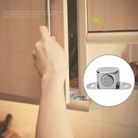 【CW】 2set Cabinet Cupboard Magnetic Door Catch Latch Hardware Fittings Closer