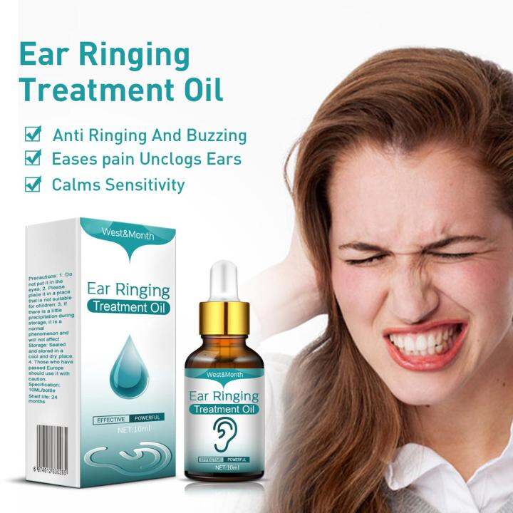 HOLD LIVE Ear Drops Treatment Ear Ringing Relieving Ear Drops Tinnitus
