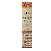 Natural Efe | Indian incense sticks - Goloka Chandan Masala Sandalwood | ธูปหอม ไม้จันทน์ 15g