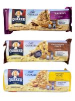 Quaker เควกเกอร์ คุกกี้ข้าวโอ๊ต คุ้กกี้ธัญพืช 108 กรัม