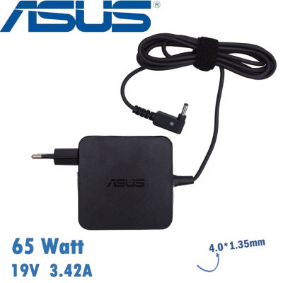 Asus Adapter 19V3.42A หัวแจ๊คขนาด 4.0*1.35mm./ Vivobook 15 X510U X512F X512FL X542U, VivoBook 14 X412F X409F X509FL A405U S413E 65W สายชาร์จ อะแดปเตอร์ สายชาร์จโน๊ตบุ๊ค 19v3.42a4.0*1.35mm.