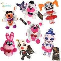 ของขวัญภาพอนิเมะสำหรับเด็ก XSUIMI เป็ดกระต่ายฝันร้าย Chica FNAF ตุ๊กตาผ้ากำมะหยี่ห้าคืนที่ของเล่นตุ๊กตาเฟร็ดดี้ตุ๊กตาหมีเฟร็ดดี้ตุ๊กตายัดนุ่นรูปสัตว์