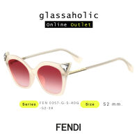 [ลดกระหน่ำ] แว่นกันแดด FENDI รุ่น FEN 0357-G ทรงCat Eye ดีไซน์พิเศษ Limited