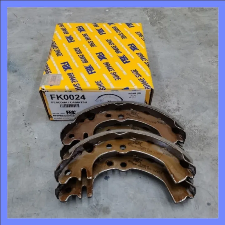 FBK FK0024 PERODUA KANCIL 660 850 REAR BRAKE SHOES Lazada