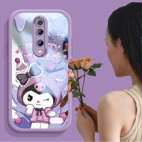 เคสกระจกสำหรับ Xiaomi MI 12 12X 12 Lite 5G 12 Pro MI 8 8 Lite 8 SE MI 9T 9T 9 Pro เสื้อสเวตเตอร์สีม่วง Kurmi ปลอกคลุมซิลิโคนนิ่มแบบบางพิเศษเคสป้องกันการกระแทกกล้อง