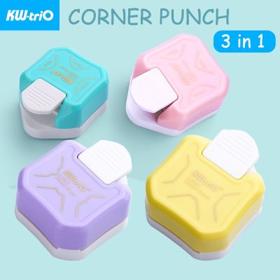 【CC】 KW-triO Punch Rounder Planner Punching Machine Paper Card Photo Scrapbooking Puncher Cutting Supplies