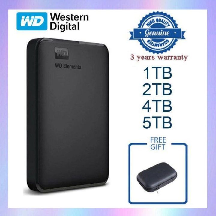 ส่งจากกรุงเทพ-wd-2tb-usb-3-0-hdd-2-5-wd-external-hdd-2tb-portable-hard-drive-อุปกรณ์จัดเก็บข้อมูล-ฮาร์ดดิสก์ภายนอก