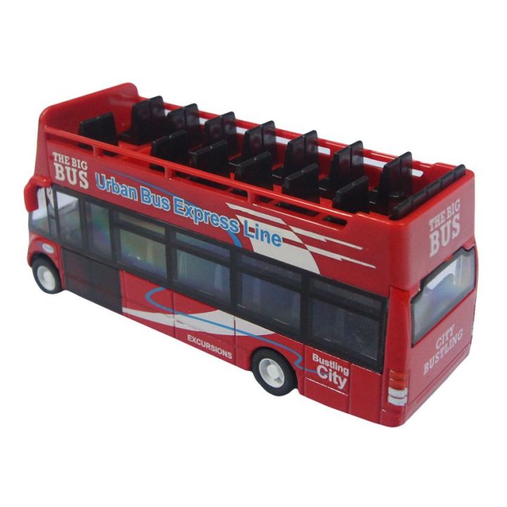 cfdtoys-โมเดล-โมเดลรถ-รถบัส-รถเหล็ก-diecast-model-โมเดลรถบัส2-ชั้น-1-146-8969-26