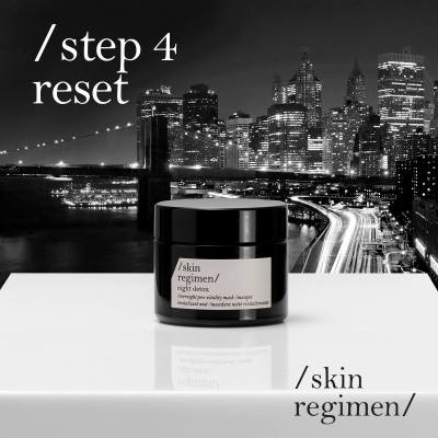 Skin Regimen Night Detox Anti-Aging Overnight Face Mask มาส์กหน้าต่อต้านริ้วรอยข้ามคืน (50ml)