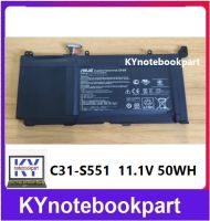 BATTERY ORIGINAL ASUS แบตเตอรี่ ของแท้ ASUS VivoBook S551L  R553L R553LF K551LN A551L  R553LN V551L C31-S551