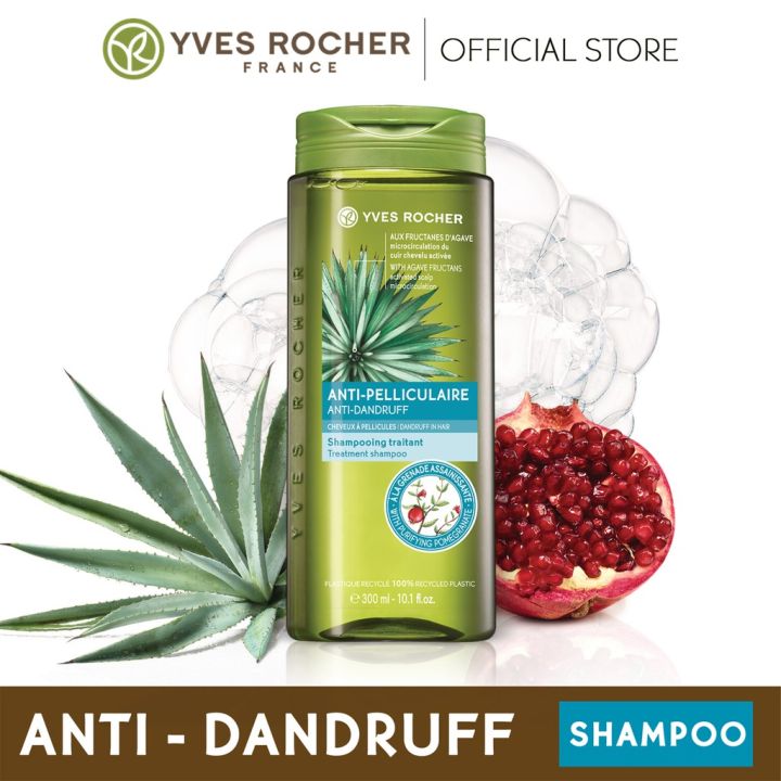 YVES ROCHER Anti Dandruff Shampoo 300ml (New) | Lazada PH
