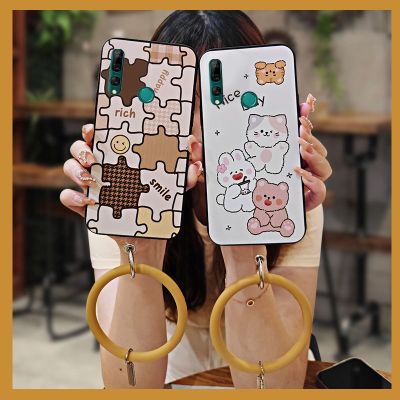 funny youth Phone Case For Huawei Y9 Prime 2019/Enjoy10 Plus/P Smart Z solid color Cartoon simple hang wrist cute trend