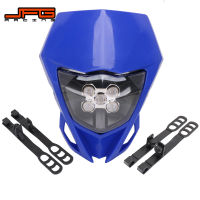 รถจักรยานยนต์ LED ไฟหน้าไฟหน้าสำหรับ YAMAHA YZ125 YZ250 YZ250F YZ426F YZ450F WR250 WR250F WR426F WR450F