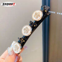 Zkgood บิด Plait Headbands สำหรับสาวสองชั้นกิ๊บกับคลิปแฟชั่นถักคลิปของขวัญวันเกิด