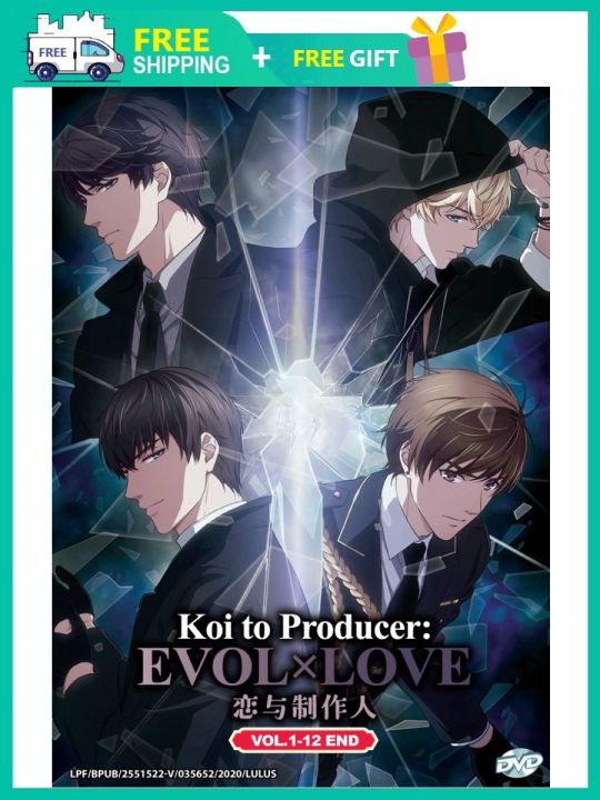 Anime DVD Koi to Producer: EVOL×LOVE Vol. 1-12 End ENG SUB All