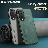 เคสหนังสุดหรู KEYSION สำหรับ HONOR 90 5G 70 Lite 50ซิลิโคนนิ่ม + PC เคสโทรศัพท์กันกระแทกสำหรับ Huawei Honor 50 70 Lite 90 5G